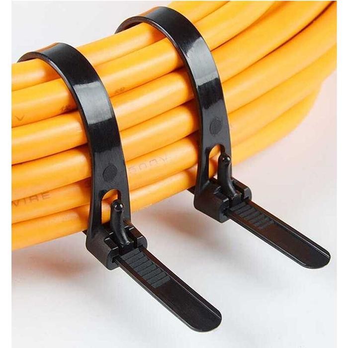 

Kabel Ties Zip Cable Organizer Reusable 8X200Mm 100 Pcs - Nl816