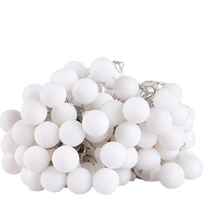 natal Lampu Tumblr Bola Anggur Baterai 100 LED 10 Meter