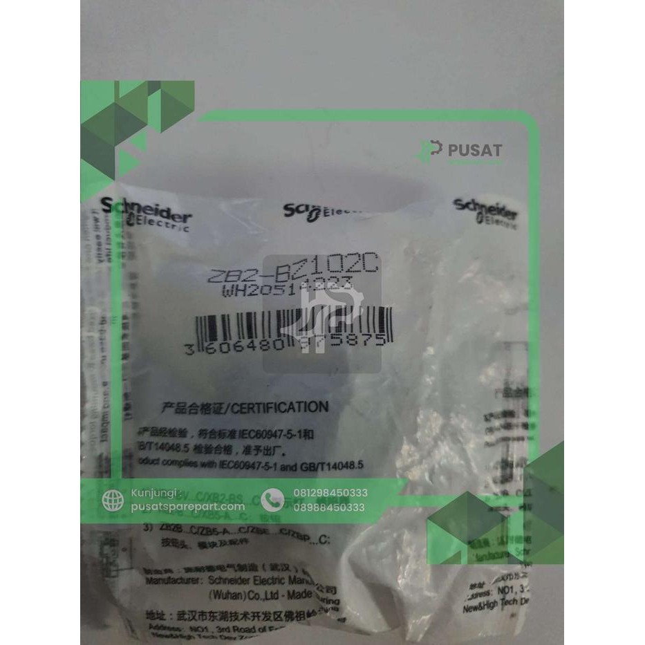 ZB2-BE101C(NO) Schneider model contacts factory