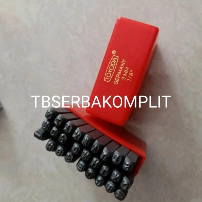Alat Ketok Huruf 3Mm Memperbaiki Huruf Mesin 3 Mm Germany Letter Punch
