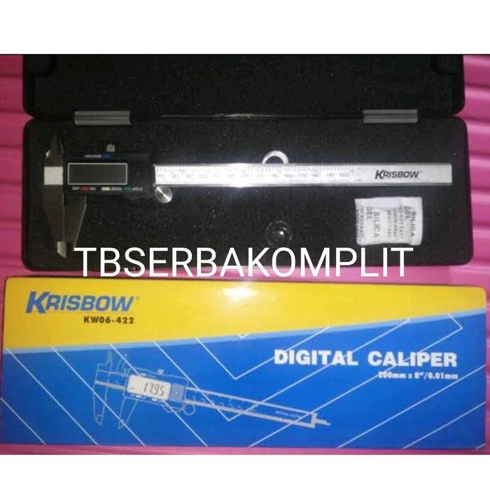 Jangka Sorong Sigmat Digital 8In 200Mm 8 In 200 Mm Krisbow Kw0600422