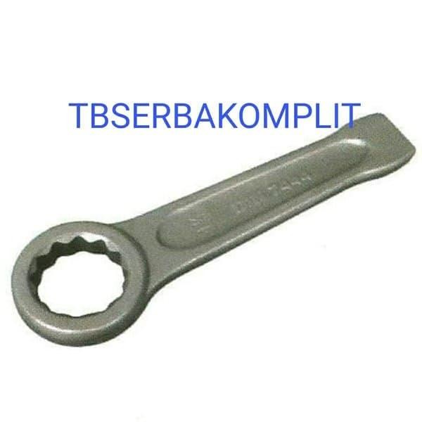 Kunci Ring Pukul 55Mm Slogging Ring Spanner Wrench 55 Mm