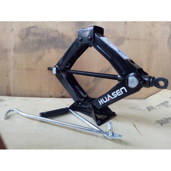 Dongkrak Mobil Jembatan Max 2 Ton Merek Huasen - Dongkrak Scissor Jack