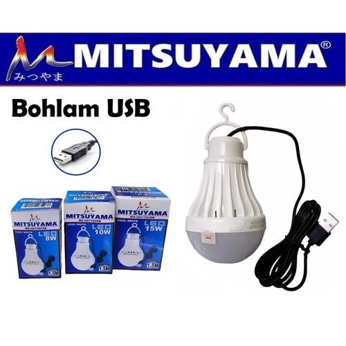 Bohlam Lampu USB 5 Watt/10 Watt/15 Watt Lampu darurat USB Emergency Led Putih - 5 Watt