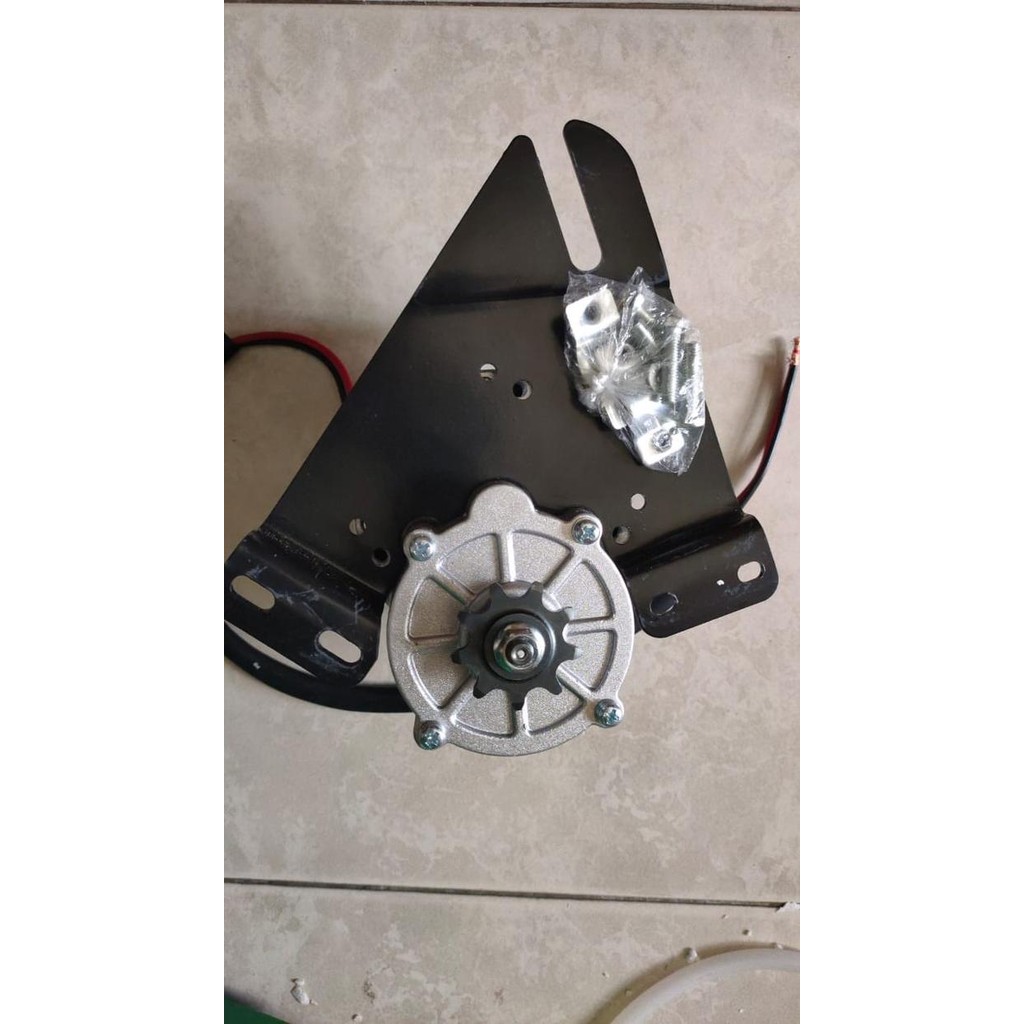 PAKET DINAMO MOTOR PLUS BRACKET MY1016Z-250W 12V DC (7053GX)