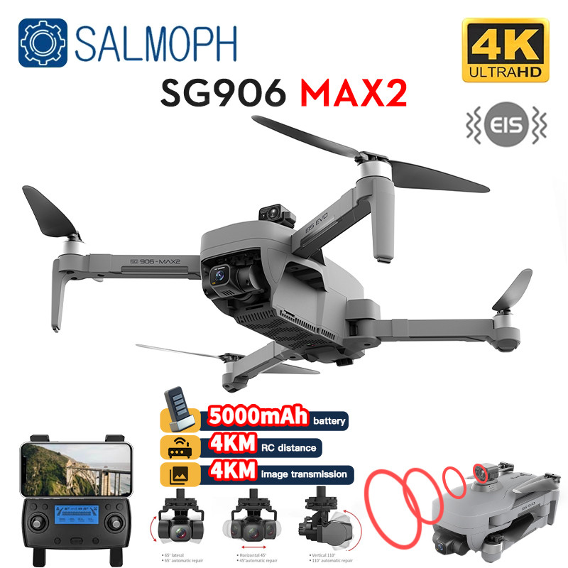 ZLL SG906 MAX2 / MAX 1 Professional Drone 4K HD Camera Obstacle Avoidance 3-Axis Gimbal 5G WiFi 4KM