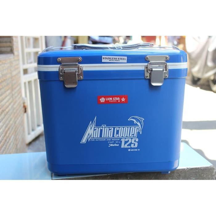 12S marina cooler box 10liter lion star tempat daging ikan piknik Kode 591