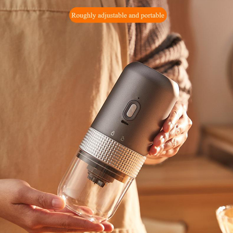 Electric Coffee Grinder For Kit en,Portable Grinder Herb W/ Cleaning Brush Home Use Herb & Spice