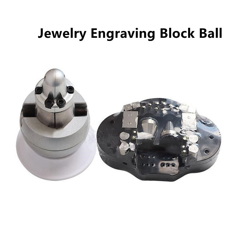 Jewelry Equipments Mini Engraving Ball Vise Tool Block Ring Setting Tools Diamond Stone Setting With