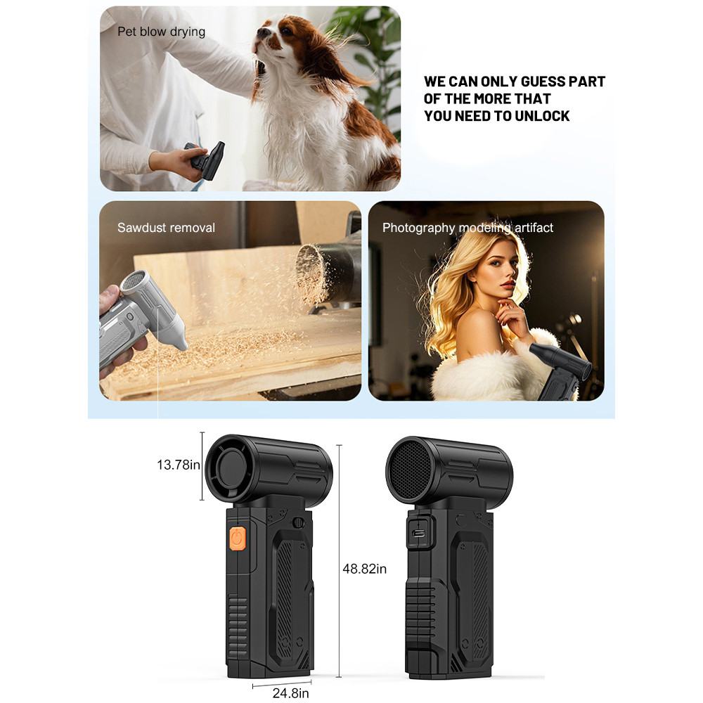 80000RPM/130000RPM Mini Turbo jet fan Electric Jet Fan Blower Car Computer Cleaning Tool Electric