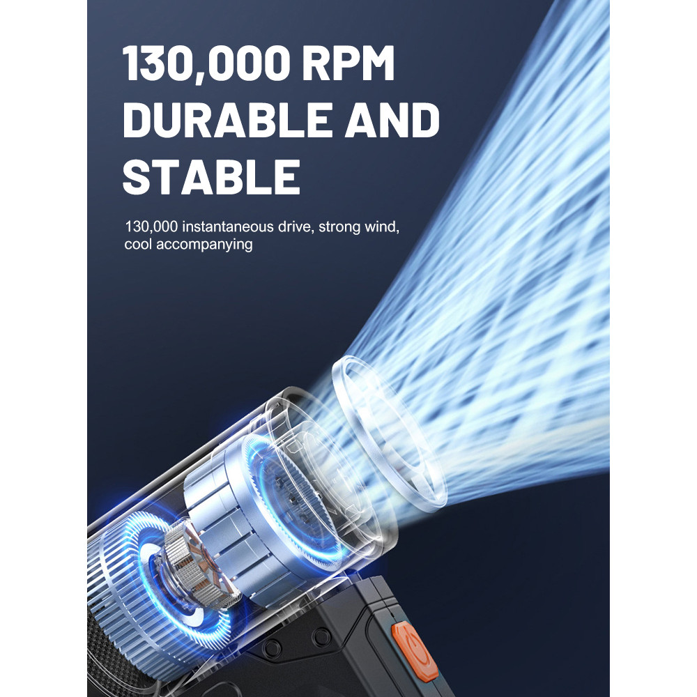 Mini Turbo jet fan 80000RPM/130000RPM Electric Jet Fan Blower Car Computer Cleaning Tool Electric