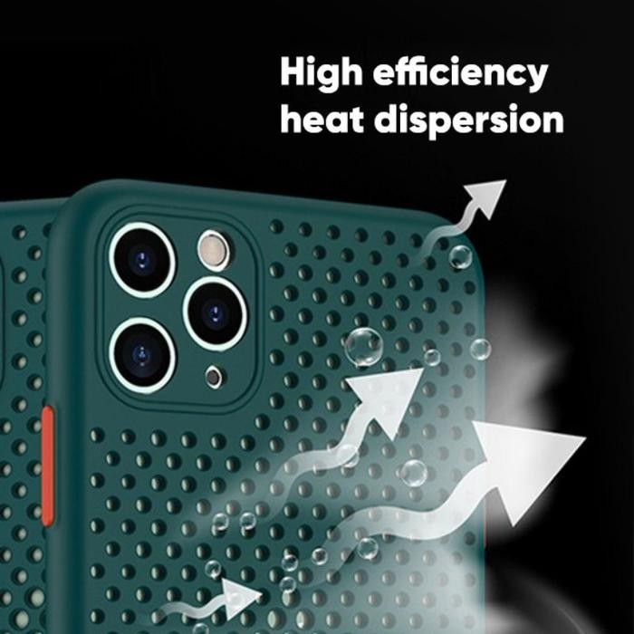 (Allthebest) Soft Case Breathable Jaring Bolong Net iPhone Xr Xs Max 11 Pro Max