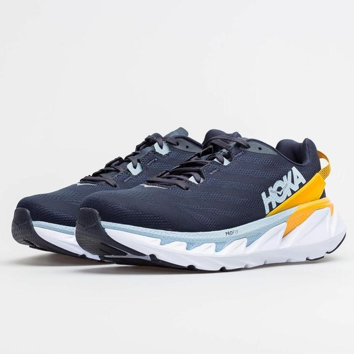 Sepatu Hoka One One Elevon 2 Ombre Blue Saffron