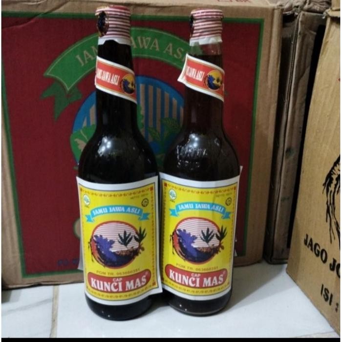 Jamu jawa asli cap kunci mas 600ml Murah