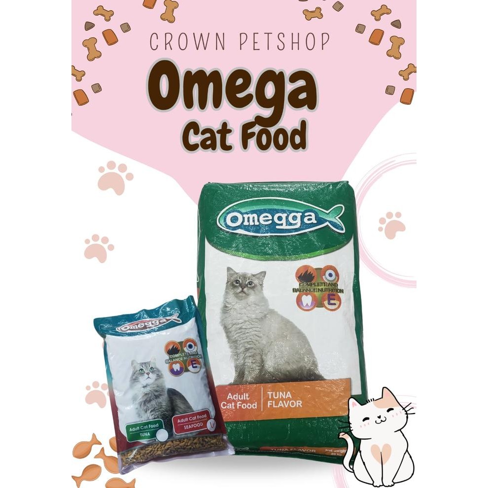 Omegga Cat Food 20 Kg - Makanan Kucing Omega 20Kg -