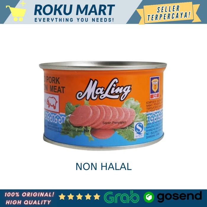 

New Daging MaLing 397 g / Maling tts 397gr kaleng bulat daging babi ham