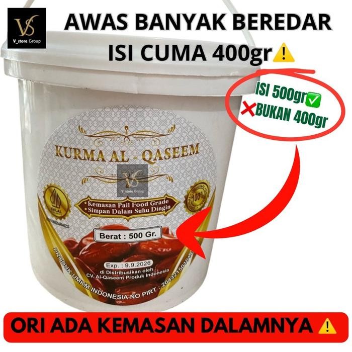 

New PAKET USAHA ISI 24EMBER 1DUS KURMA AL QASEEM EXP 2026 FRESH