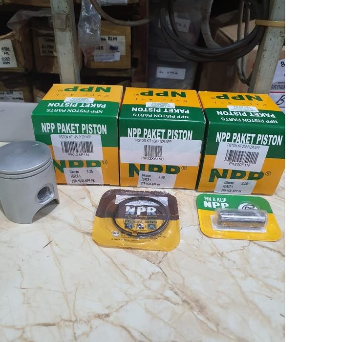 Piston Kit Ring Seher Fizr F1Zr Force 1 Zr Asli Npp Npr 125 150 200