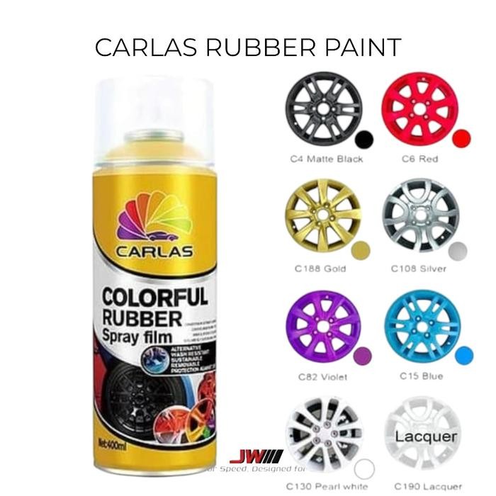 PREMIUM CARLAS RUBBER PAINT - CAT PILOK KARET CARLAS - CAT PILOK CARLAS