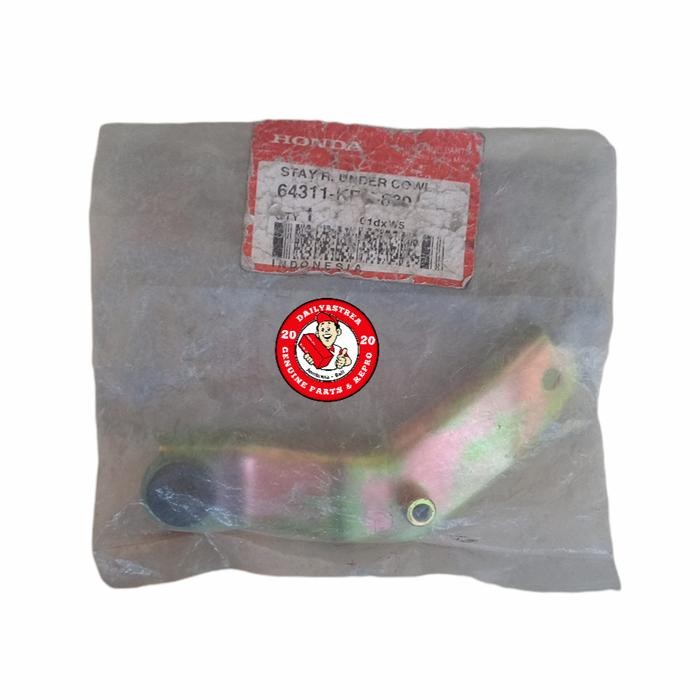 PREMIUM Besi Breket Tebeng Sayap Bawah Kanan Karisma D X 125 Ori 64311-KPH-880