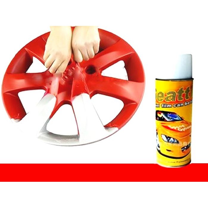 PREMIUM Cat Semprot Karet Pilox Sticker Velg Rubber Paint Coating Spray Film