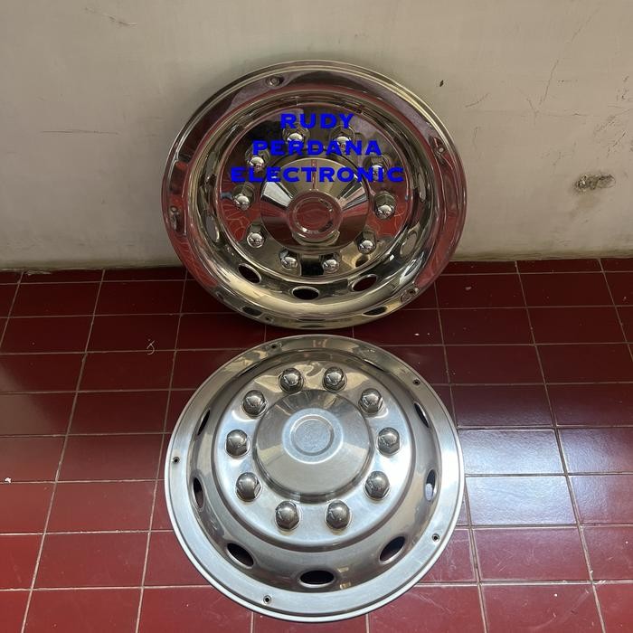 PREMIUM WHEEL DOP TUTUP RODA RING 20 INCH 20" R20 BUS BIS TRUCK TRUK CHROME