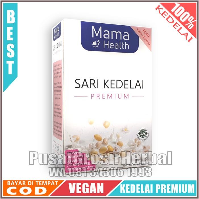 

PREMIUM Mama Health susu SARI KEDELAI PREMIUM bubuk murni dairy free melilea