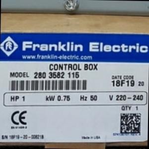 Control Box Franklin 1HP (0.75 KW) 220V Panel Box Submersible