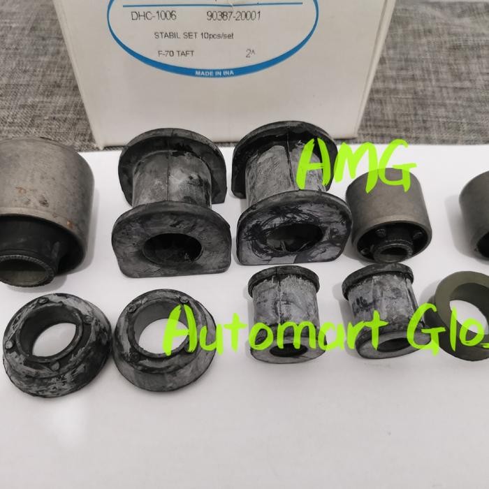 Karet Stabil Set Komplit Bushing Stabil Taft Gt F70