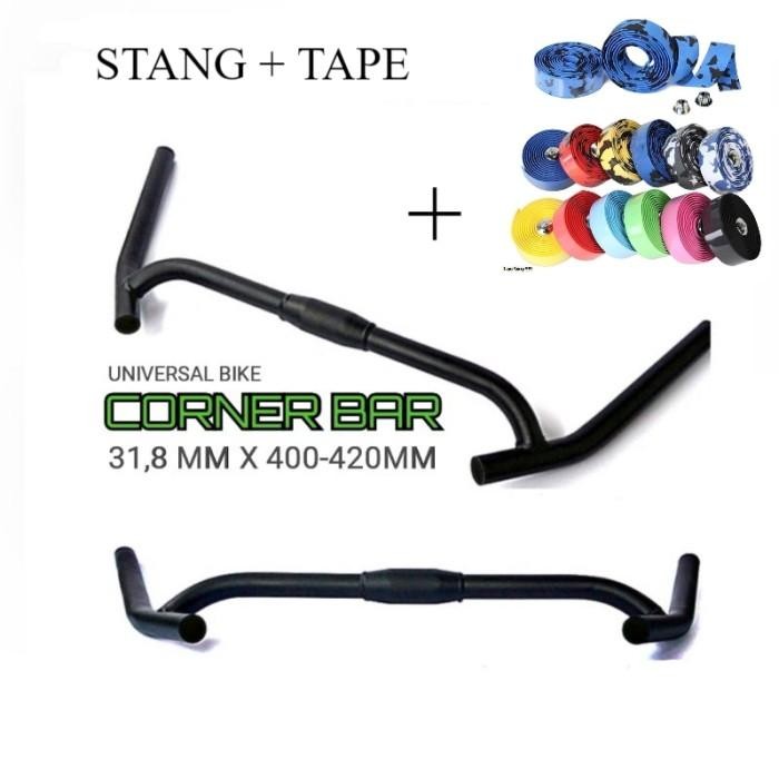 (Allthebest) STANG SURLY CORNER BAR STANDART & 25.4 OVERSIZE 31.8mm / Corner Bar