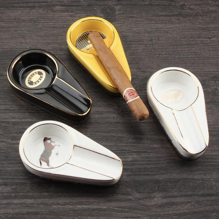 HOT SALE Cohiba Asbak Rokok Cerutu Keramik Tobacco Cigarette Ashtray