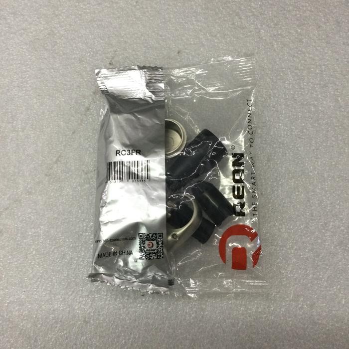 REAN RC3FR - JACK CANON L FEMALE, SILVER