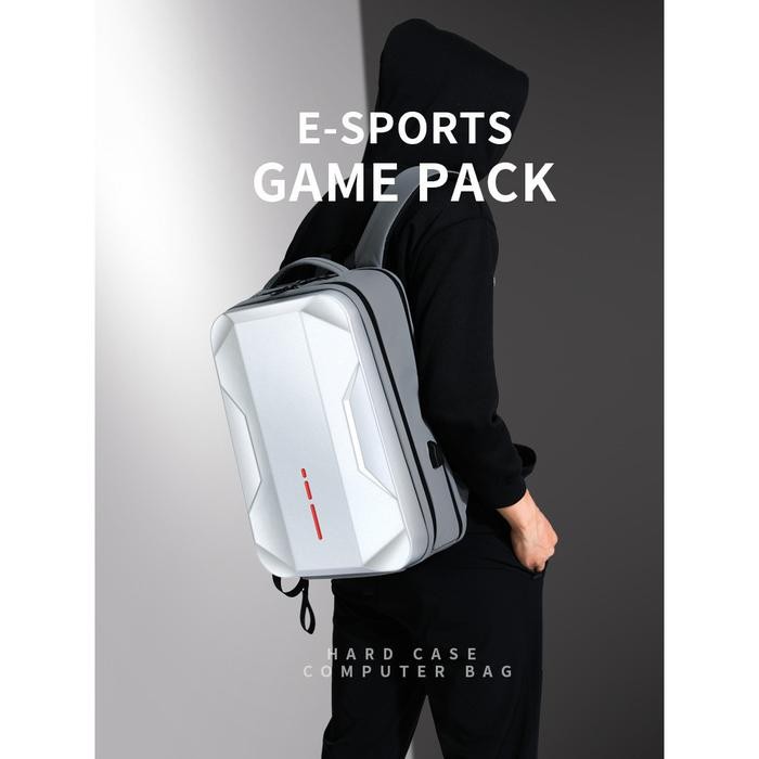 SHBO.R 705 Tas Ransel Laptop Gaming Bag Hardshell eSports 17.3 Inch
