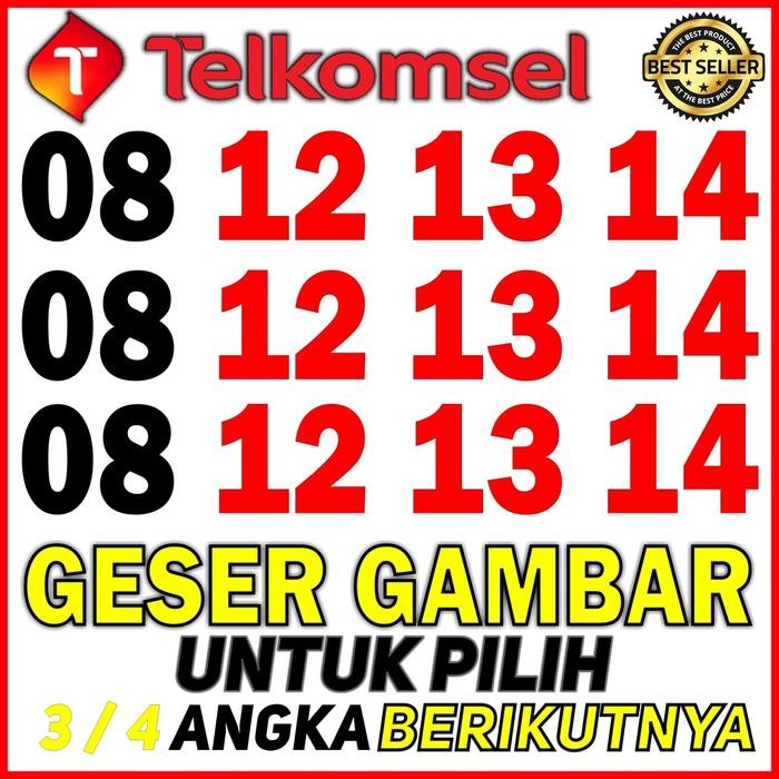 (Expert) Nomor Cantik Simpati 121314 Kartu Perdana Simpati Cantik - No Cantik