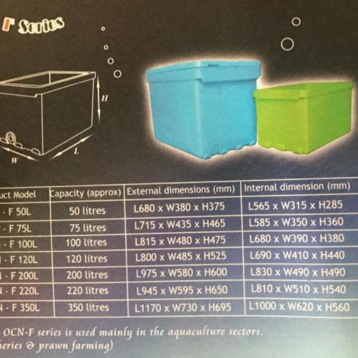 Cool Box 50 Liter / cooler box ikan / OCEAN OCN-F50L