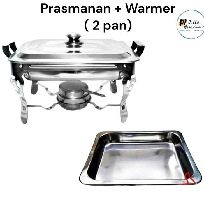 Prasmanan Warmer Square Pan
