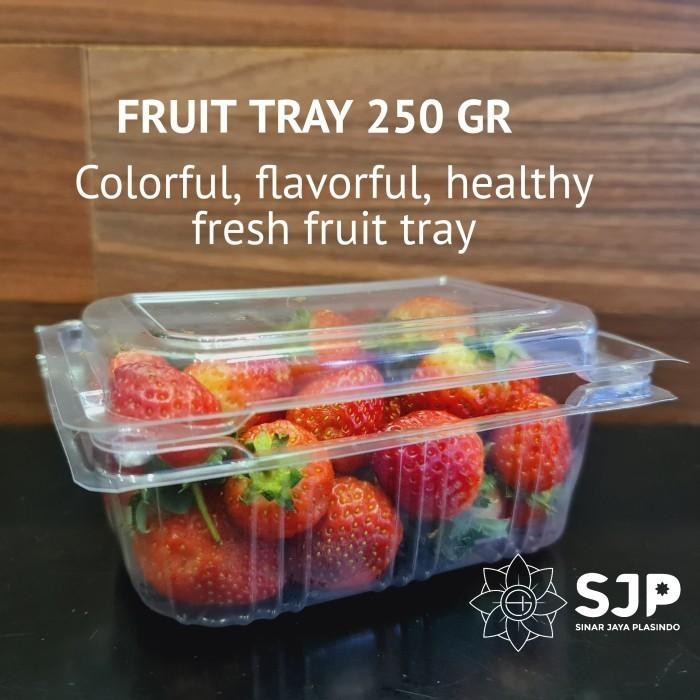 PERDUS Mika buah strawberry 250 grMika stroberi 250 gr ada pengunci