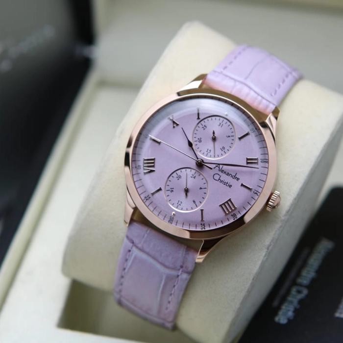 ALEXANDRE CHRISTIE AC2943 / AC 2943 WANITA ROSEGOLD SOFT PULE