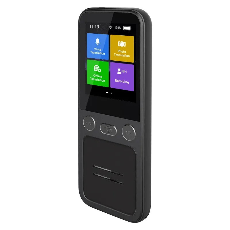 Ai Voice Real Time Translator Ma ine T16 138 Multi Online Languages Voice-Record 3.1 In  Big