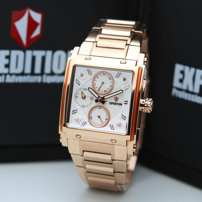 JAM TANGAN WANITA EXPEDITION 6731 / E6731 ROSEGOLD