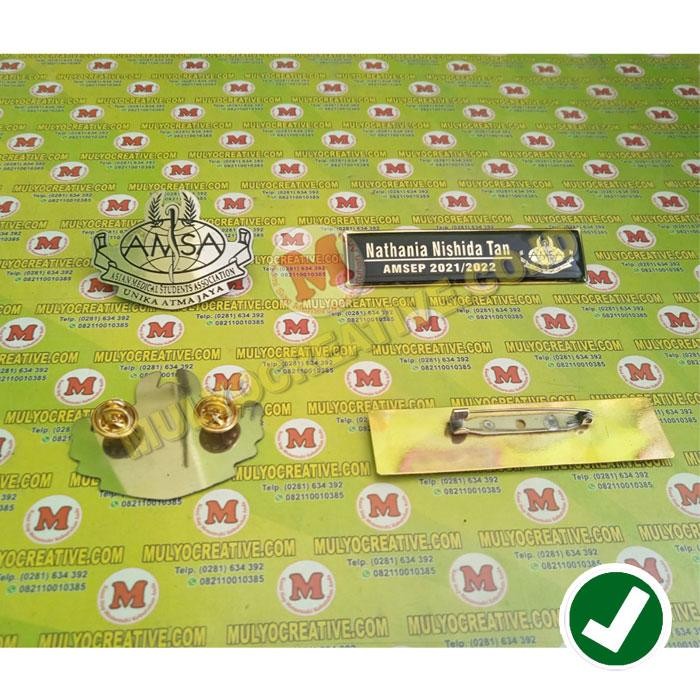 

Pin Nametag AMSA Bros Atribut AMSA Pin AMSA Atribut AMSA Custom PREMIUM