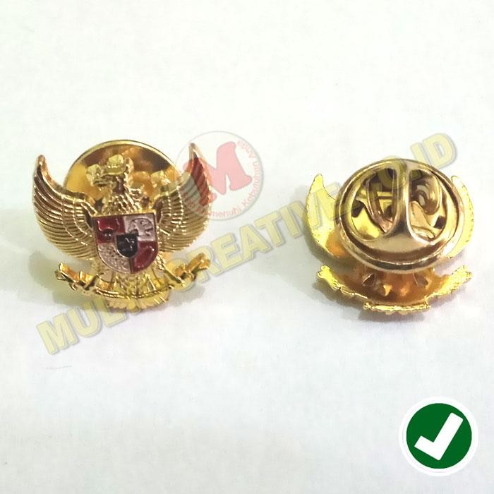 

Pin Bentuk Garuda Indonesia - Bros Burung Garuda 1.5cm PREMIUM