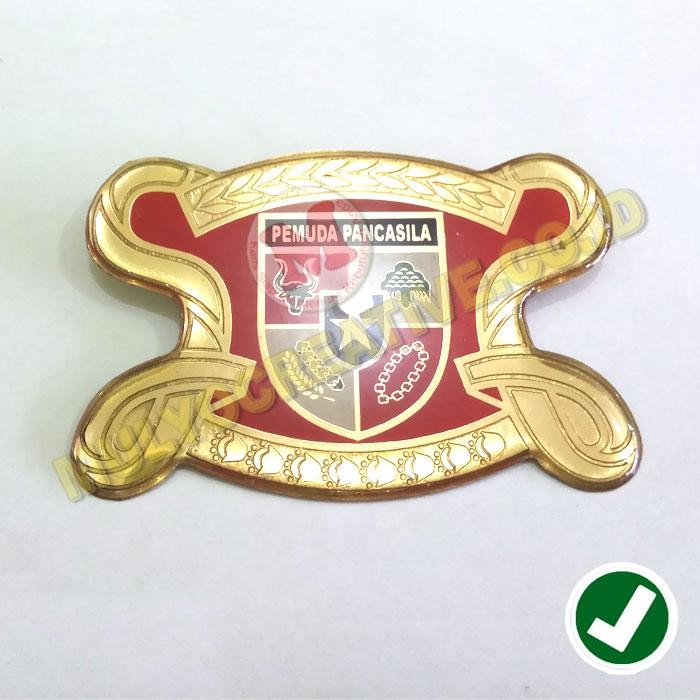 

Emblem Baret Pemuda Pancasila - Bahan Logam Kuningan PREMIUM