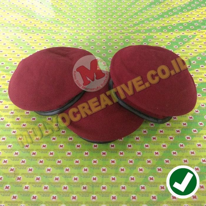 

Baret Warna Merah Maroon - Baret Militer Tentara Kopasus PREMIUM