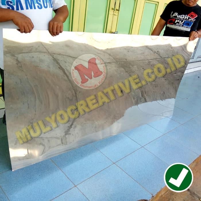 

Plat Stainless Steel Mirror Ukuran 1m x 2m Tebal 04mm Plat Stainless PREMIUM