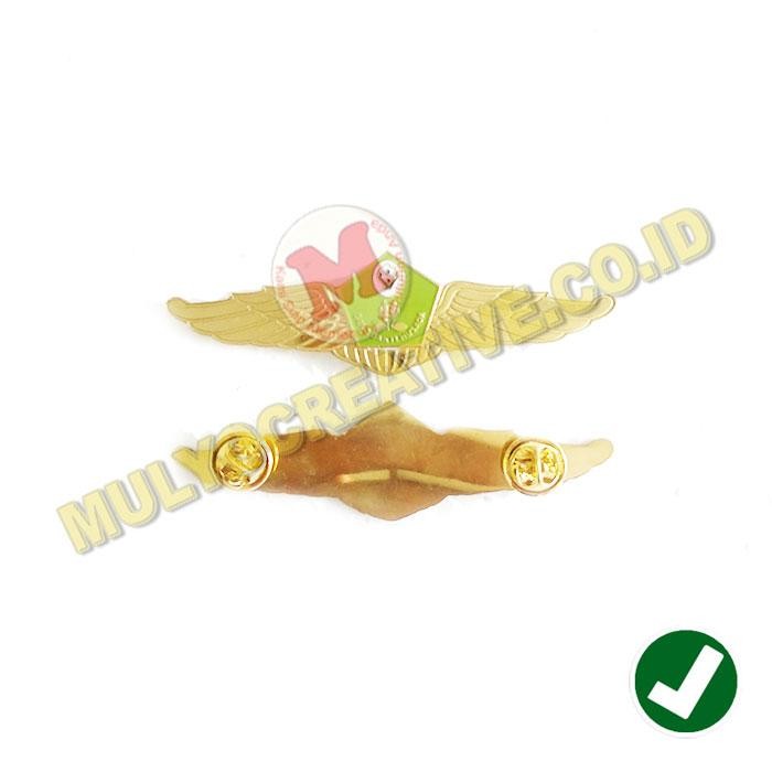 

Lencana Wing Saka Pramuka Full Logam Warna Wing Pramuka PREMIUM