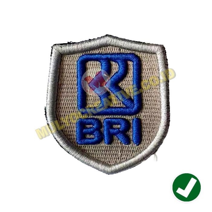 

Badge Patch Bank BRI Atribut Seragam Bordir Bet Logo Bank BRI PREMIUM