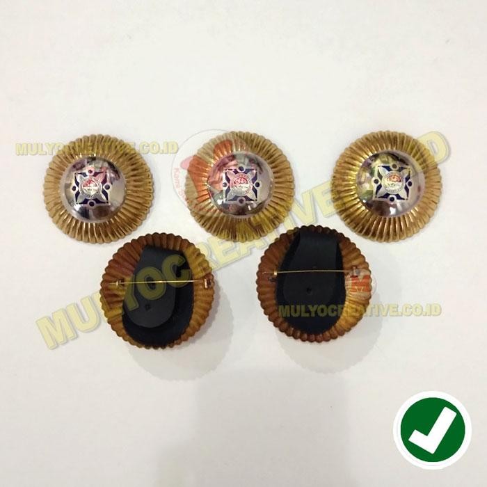 

Lencana Lurah KOSTI - Lencana KOSTI Bahan Logam Kuningan PREMIUM