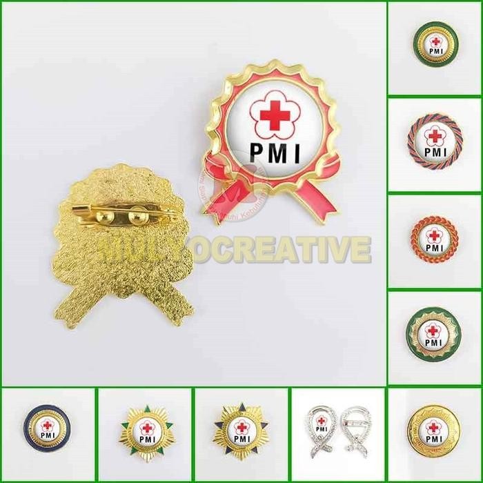 

Pin PMI Pin Bros Logo Palang Merah Indonesia Model Premium PREMIUM