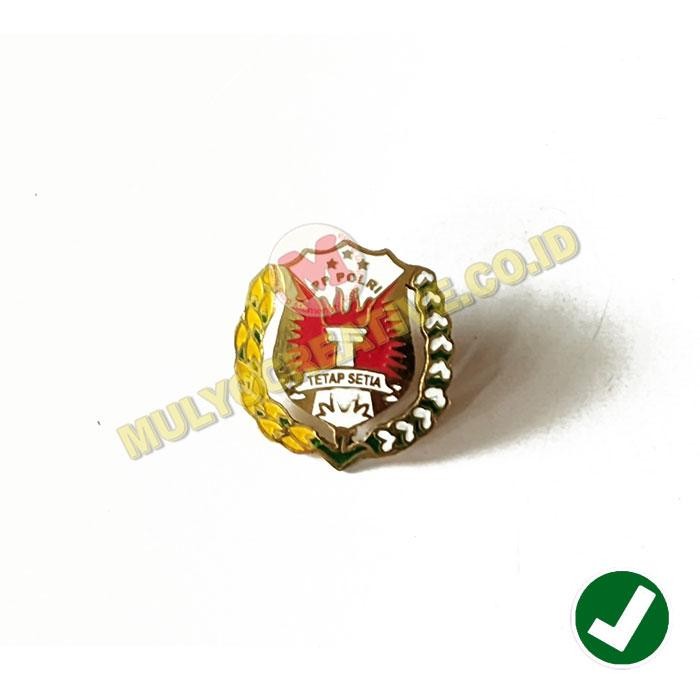 

Lencana PP Polri Pin PP Polri Tetap Setia Bahan Logam Kuningan Murah PREMIUM